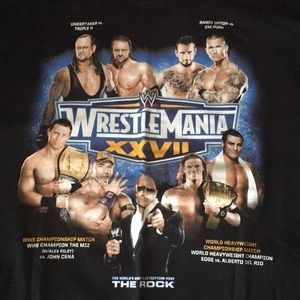WrestleMania 27 event shirt